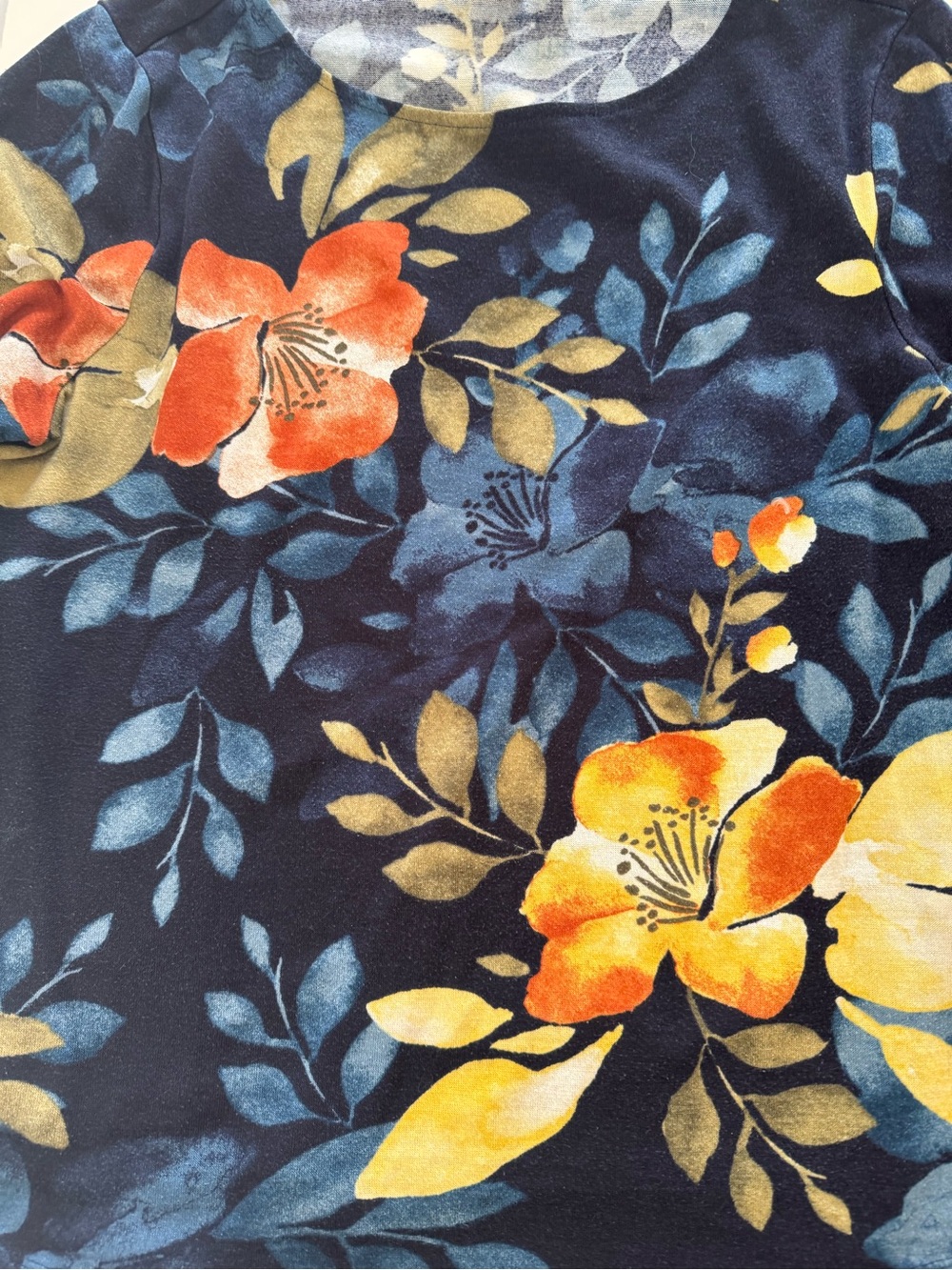 🌺 Chico’s Floral Blouse – Size 3 (Large) – Great Condition - Picture 3 of 7
